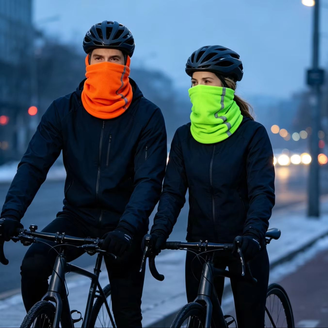 Neck Gaiter Fleece - Smile Neck Ga Visibility Casting pour