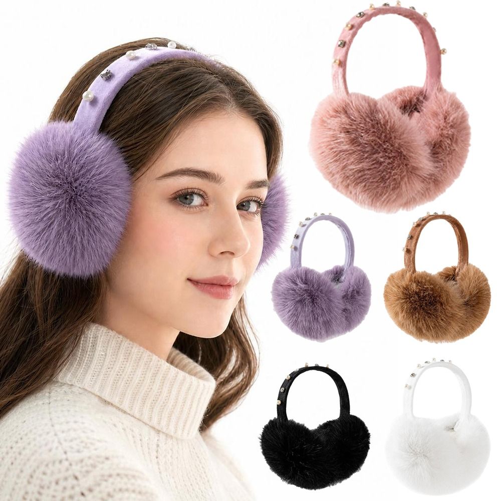Earmuffs Foldable - Nouveaux cache-oreilles en fausse fourrure, doux