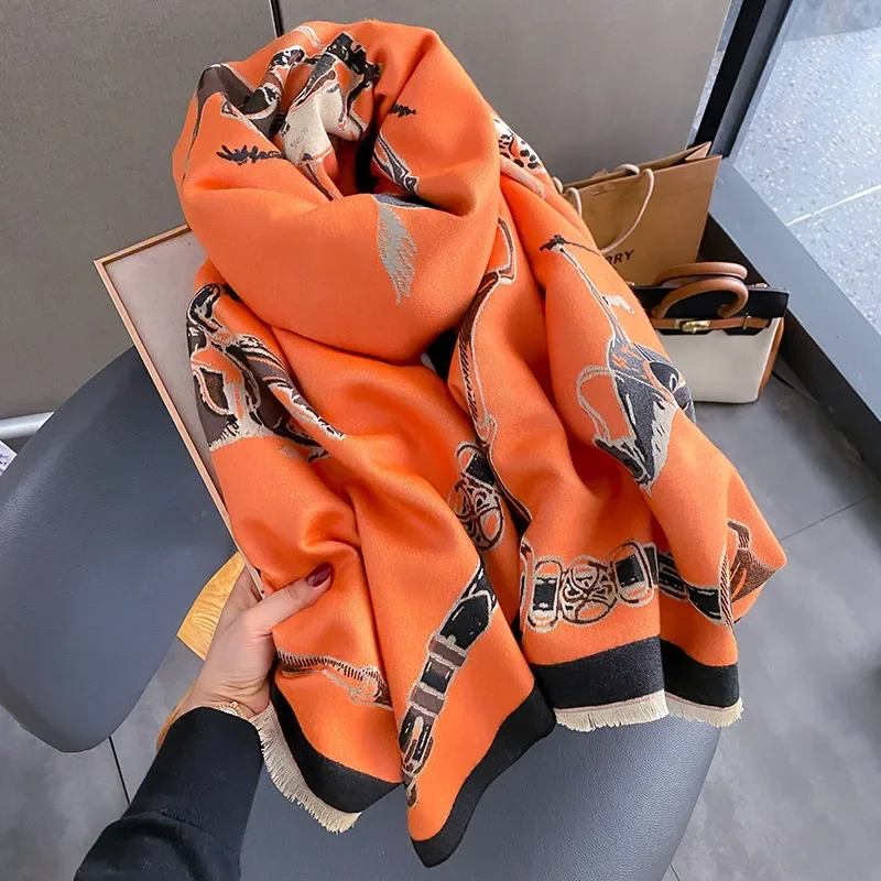 Cashmere Pashmina Wrap - Châle Pashmina chaud de luxe pour