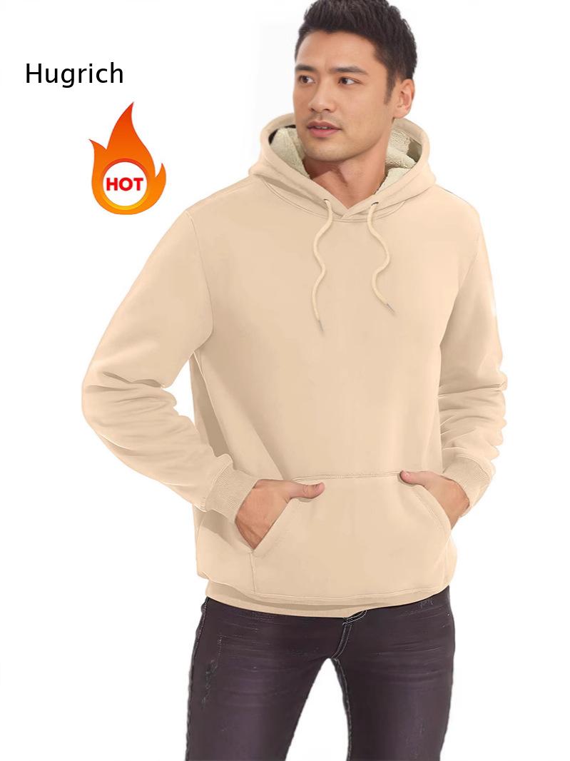 Sweat à capuche pour homme, do - Sherpa Hoodie Fleece avis et prix