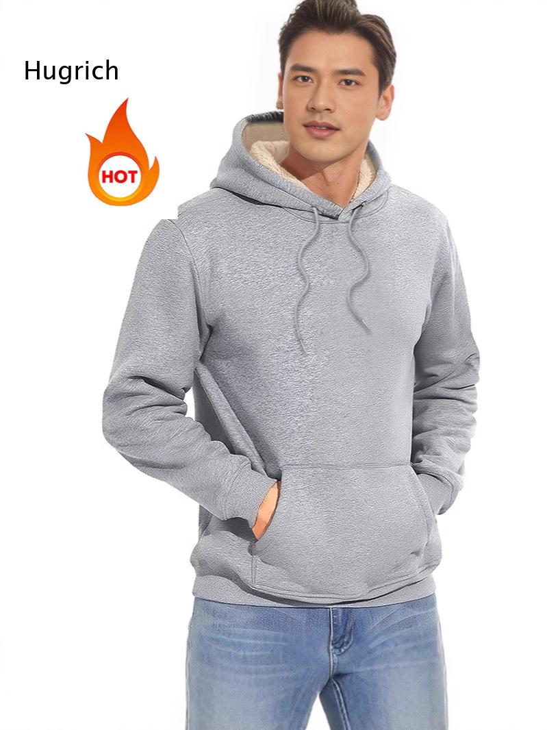 Sweat à capuche pour homme, do - Sherpa Hoodie Fleece avis et prix