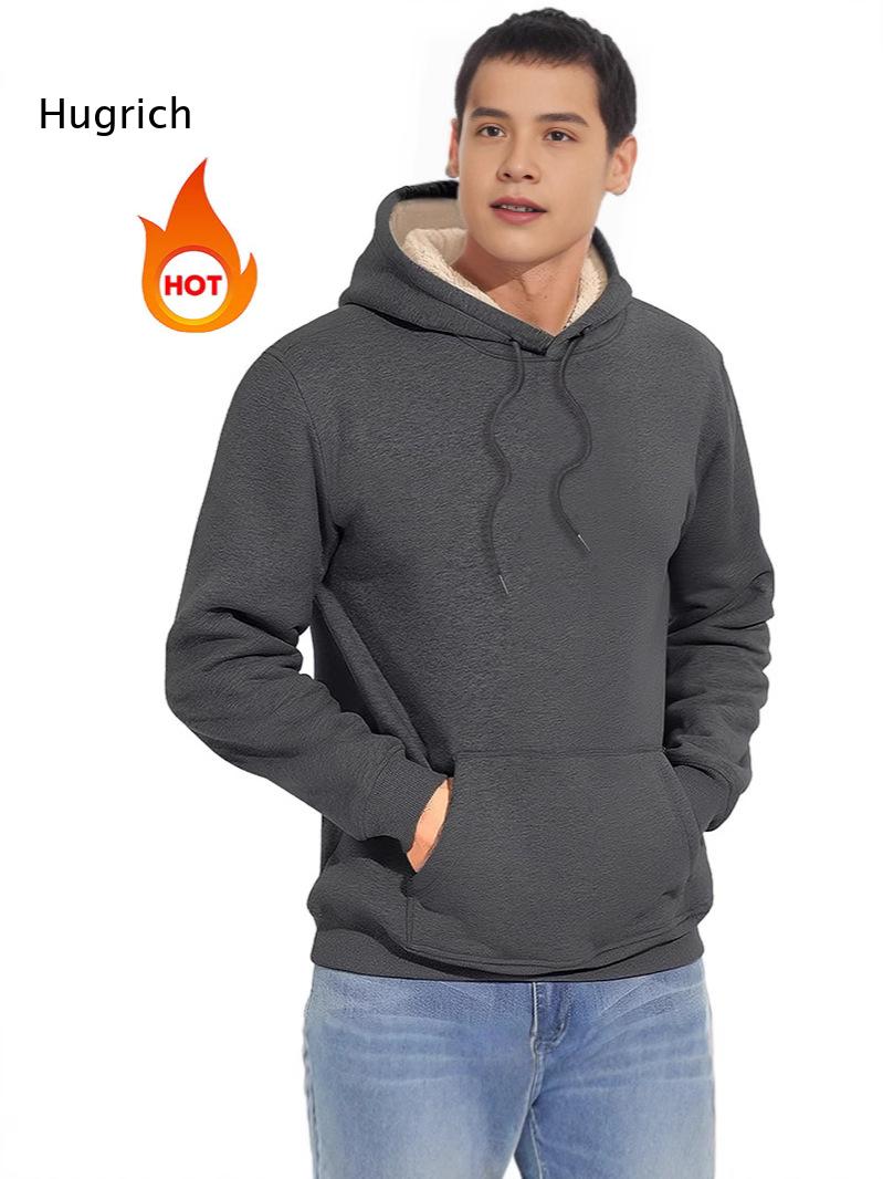 Sweat à capuche pour homme, do - Sherpa Hoodie Fleece avis et prix