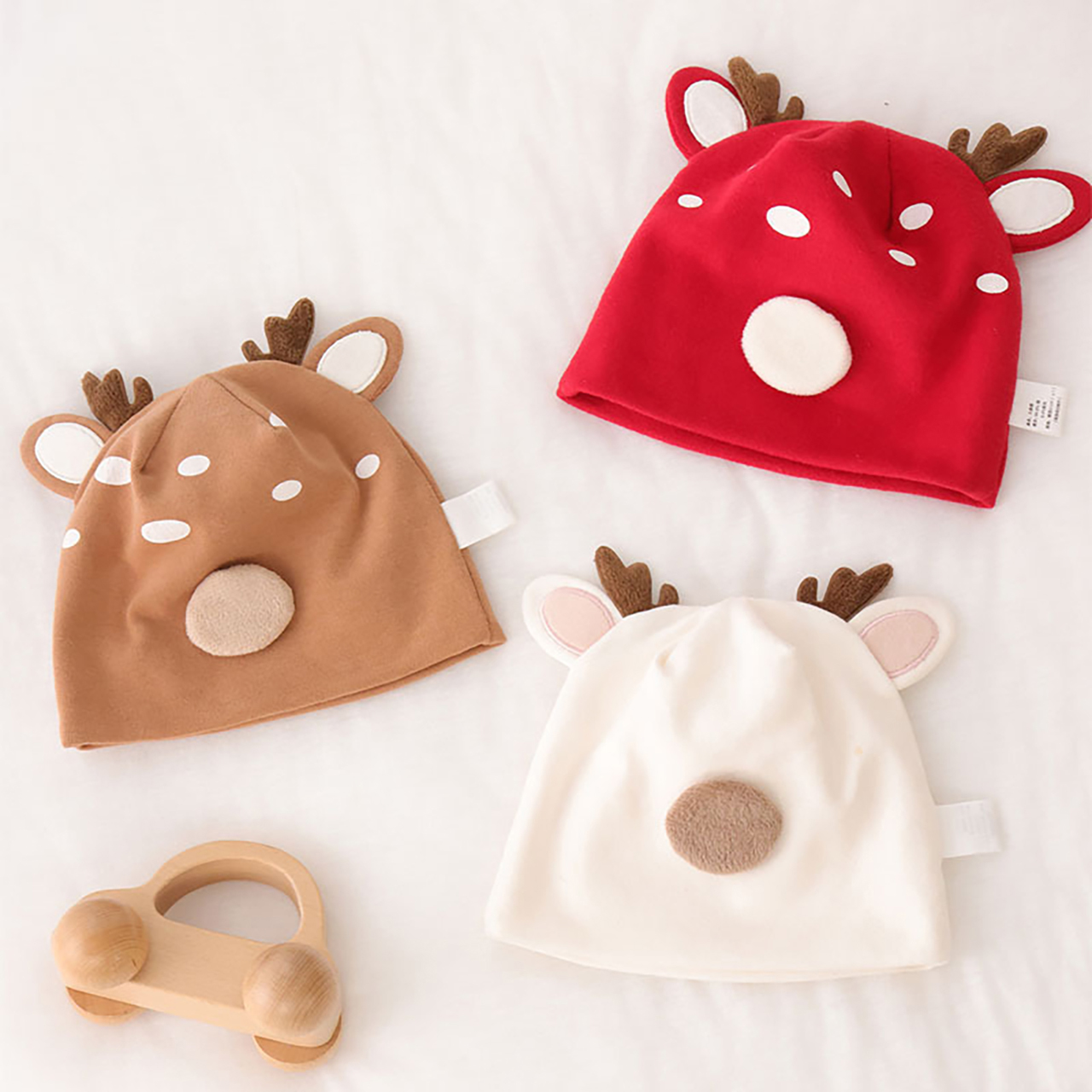 Bonnet Bébé Cerf Mignon en Cot - Knit Beanie Hat Warm avis et prix