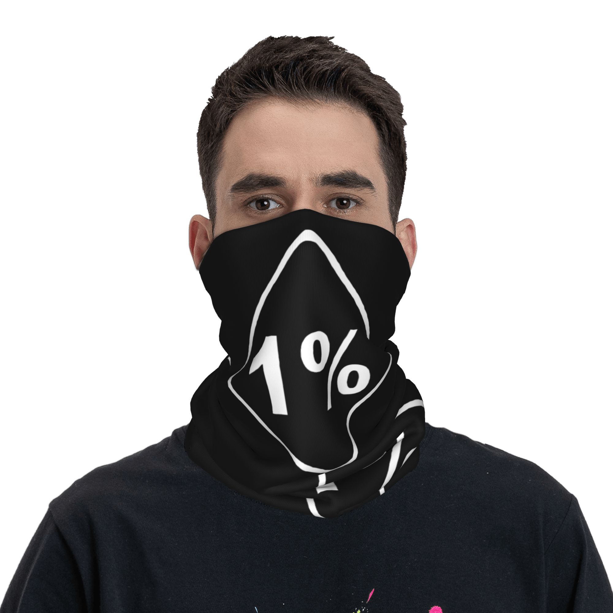 Cache-cou personnalisé 1% One  - Neck Gaiter Fleece avis et prix